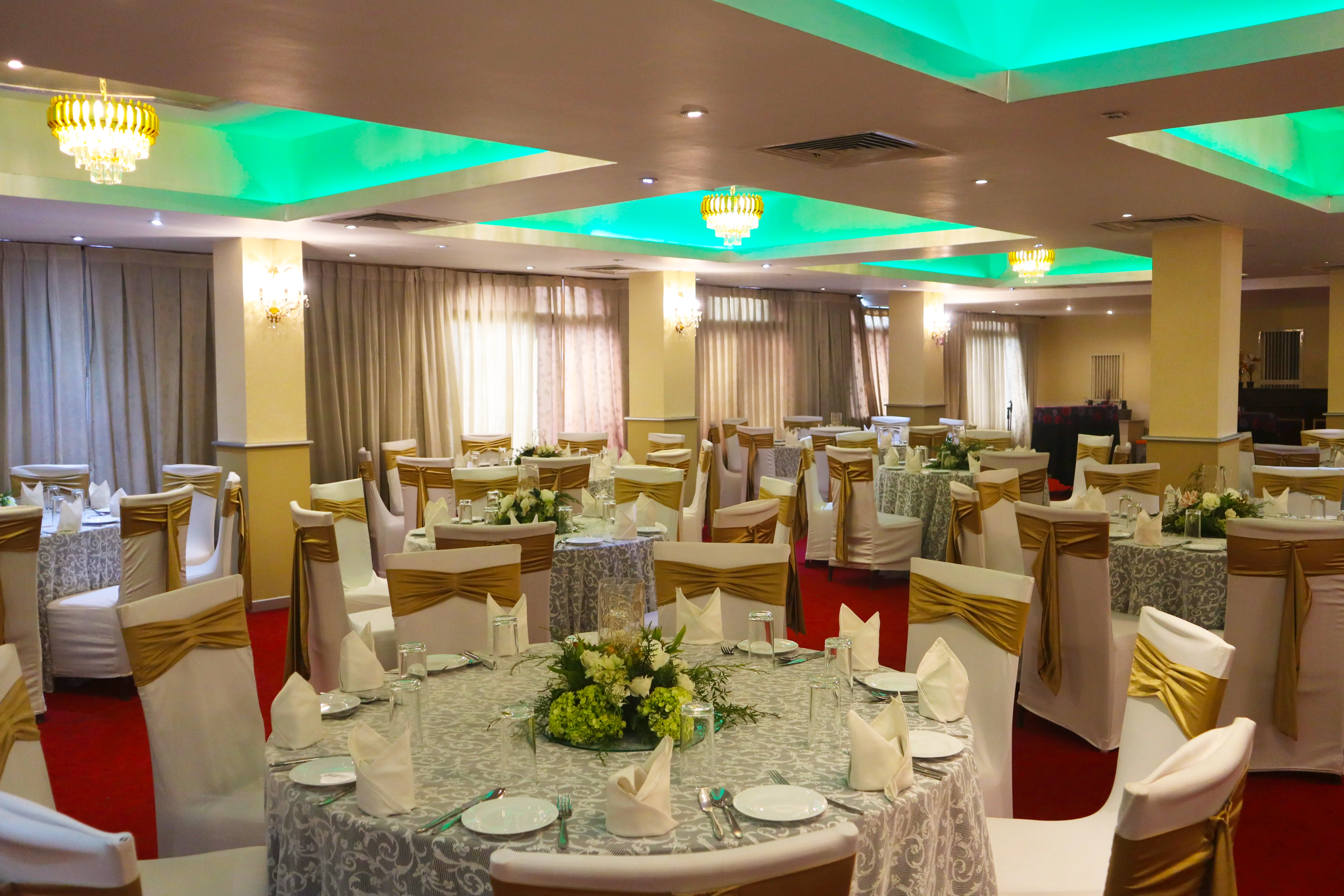 Jasmine Hall Intimate Ballroom Setup
