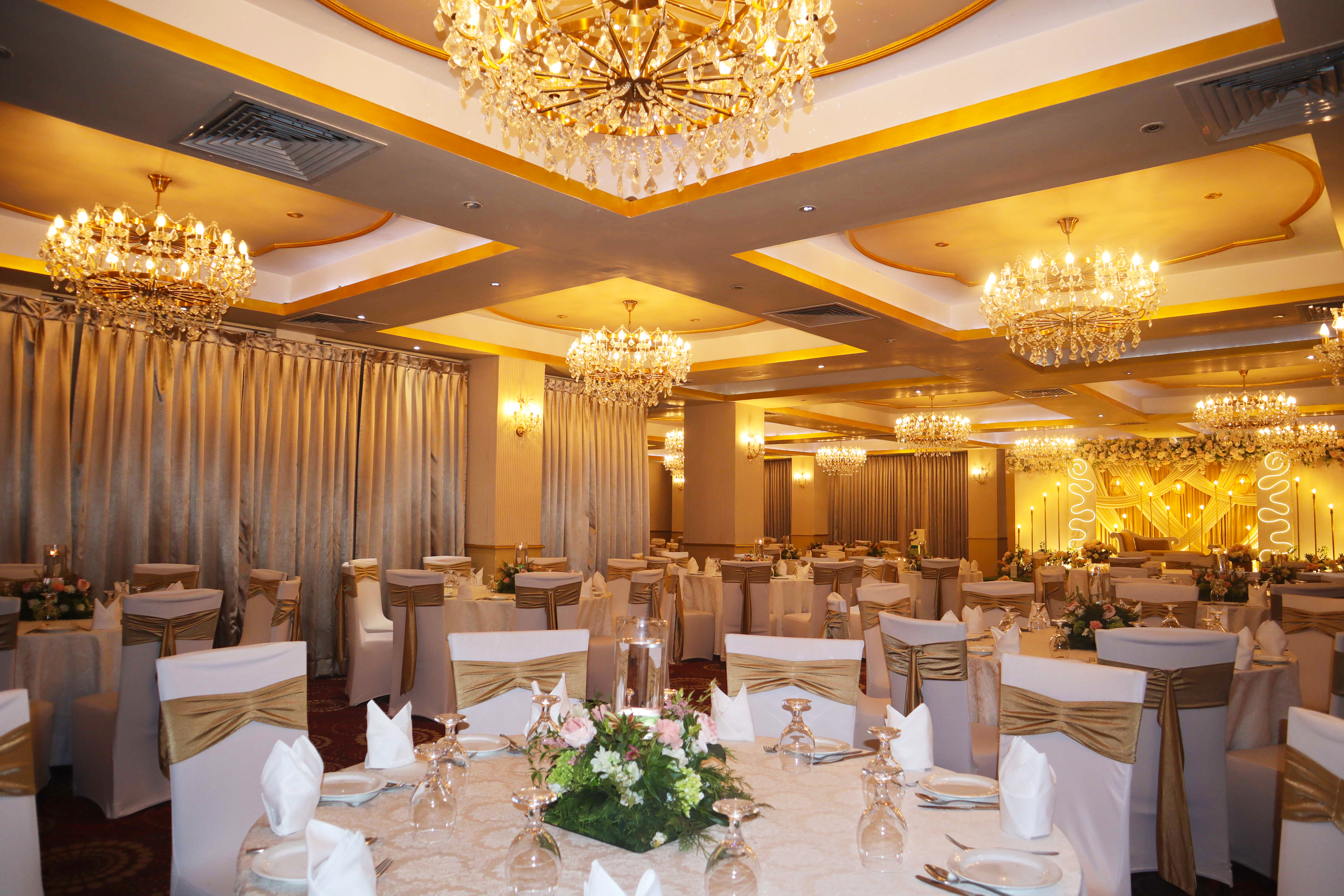 Lotus Hall Grand Reception Setup